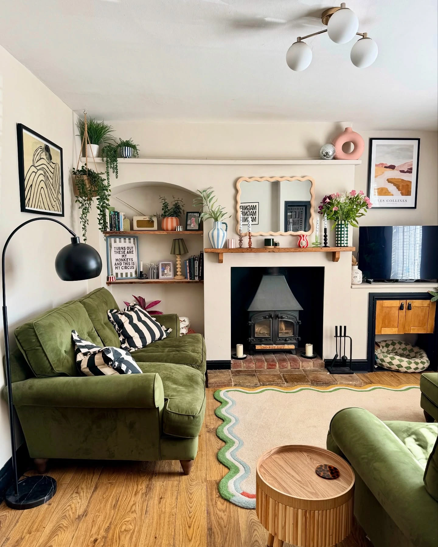 2- Let Green Seating Lead the Room