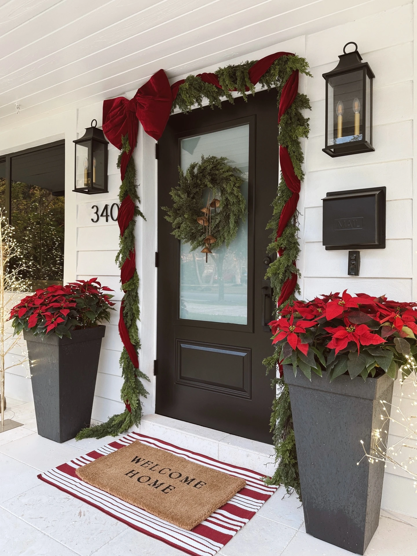 5- Refresh Planters with Holiday Red
