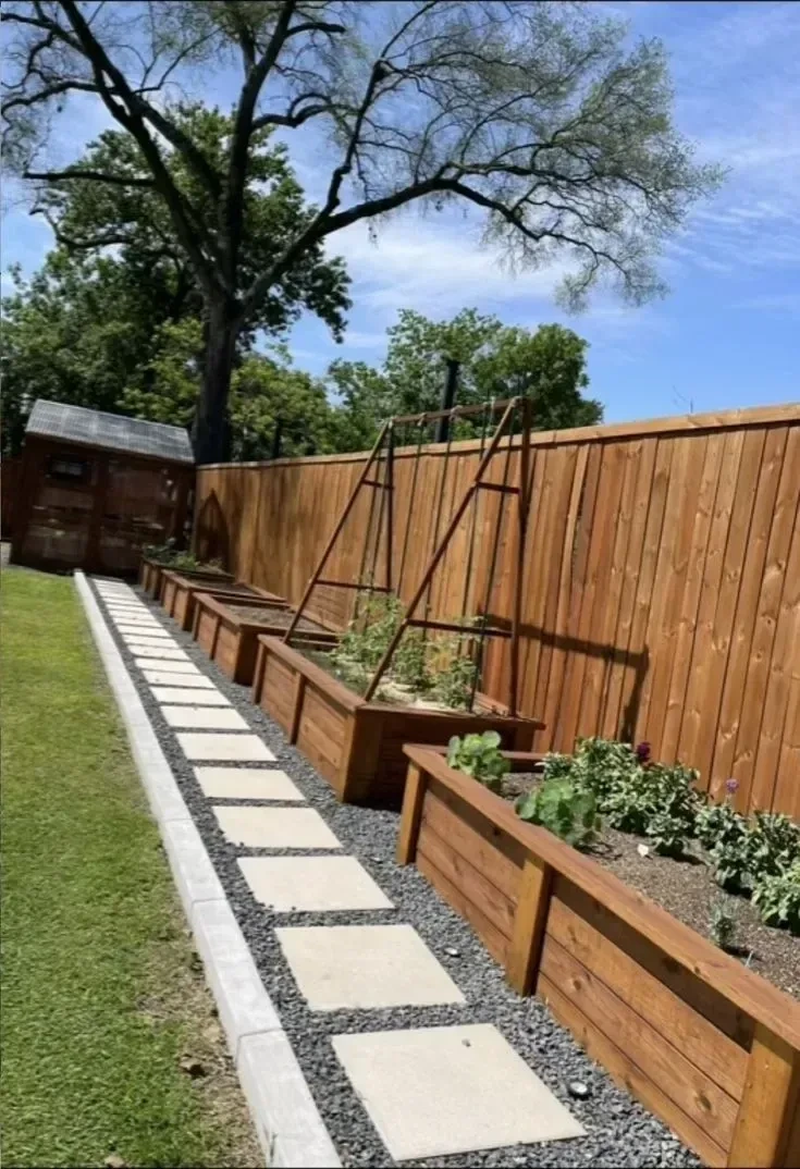 8- Run Long Beds Along the Fence