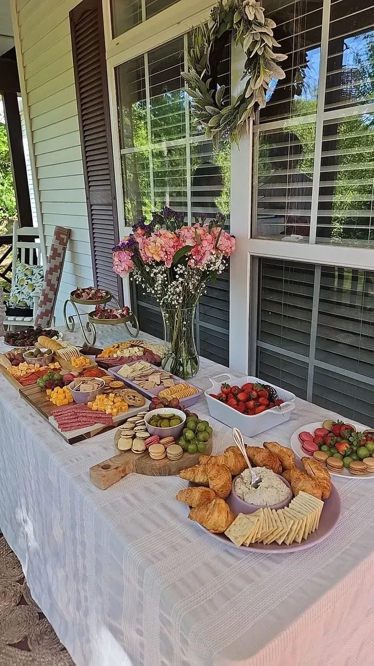 9- Serve Snacks from a Grazing Table