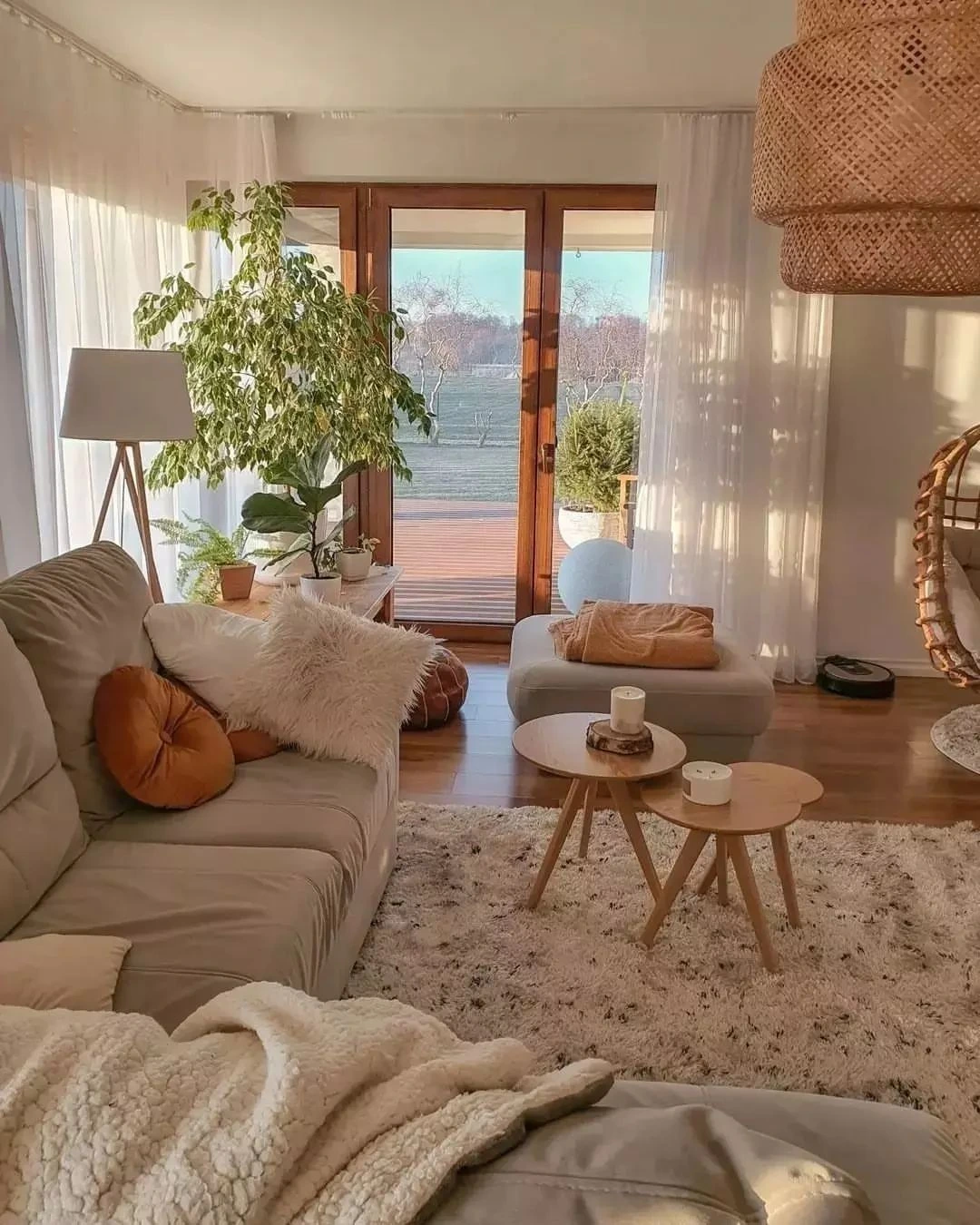 2- Soften the Sofa with Throw Pillows