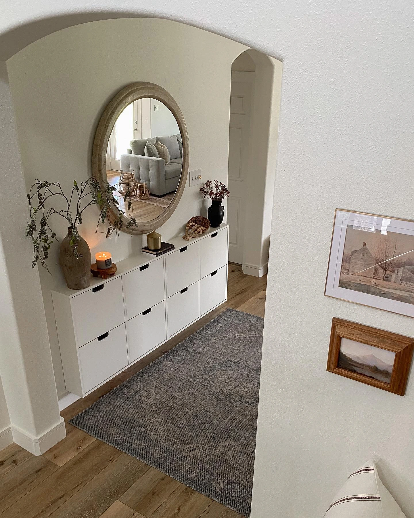 5- Style a Low Cabinet Like a Console