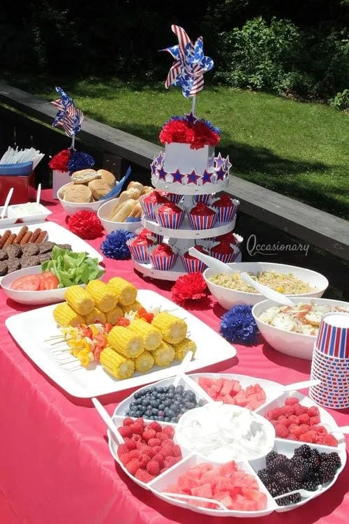 8- Turn a Tiered Stand into a Dessert Display