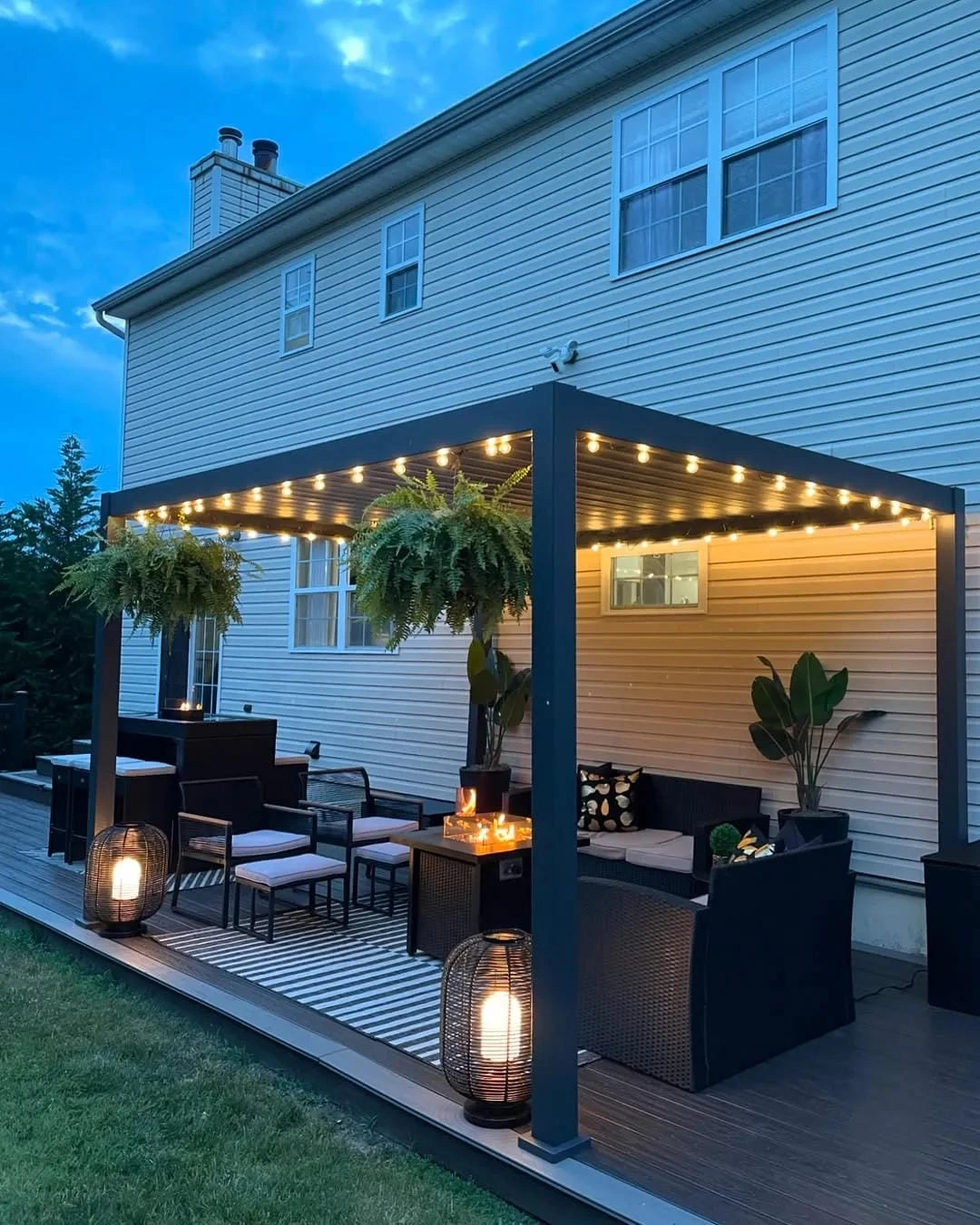8- Use a Modern Patio Cover
