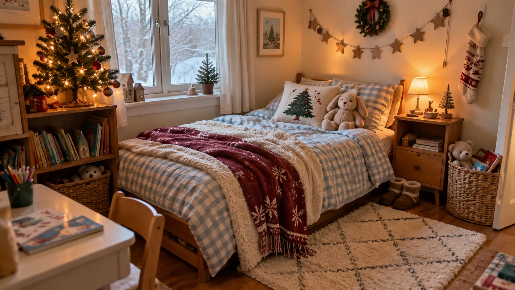 Christmas Bedroom Ideas for Kids