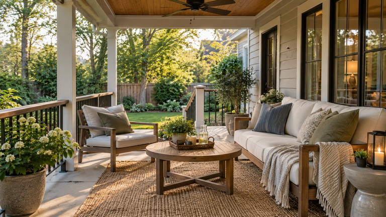 15 Covered Porch Ideas for Comfortable Outdoor Living