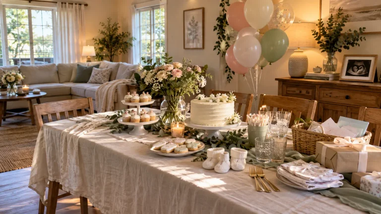 Baby Shower Decorations At Home