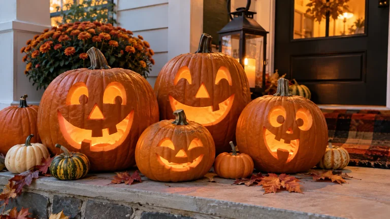 Kid Friendly Pumpkin Carving Ideas