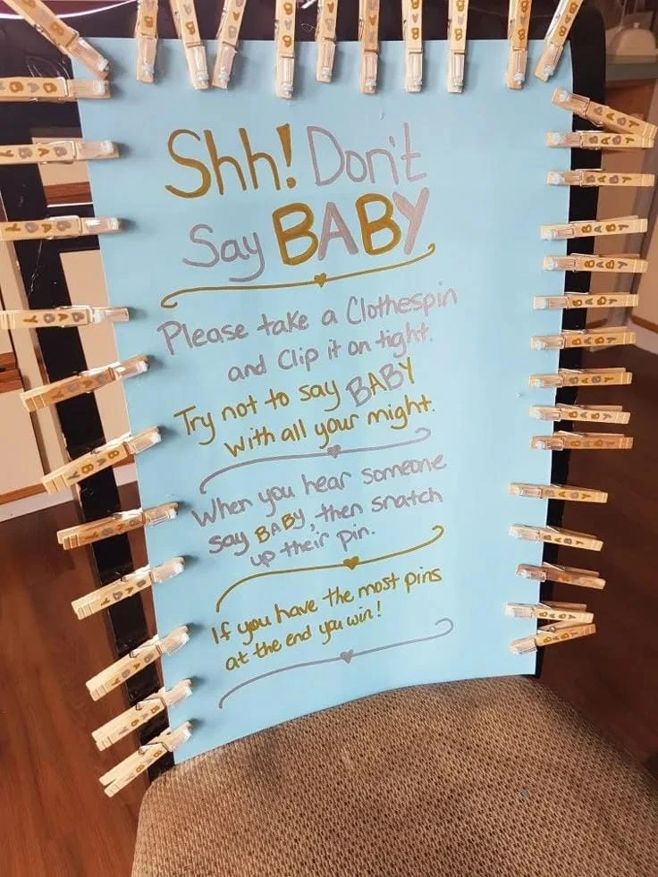 21- Add a Clothespin Guest Game