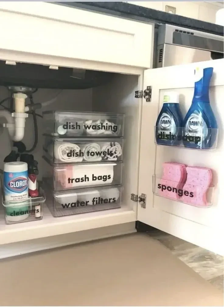 9- Add Door Pockets for Small Supplies