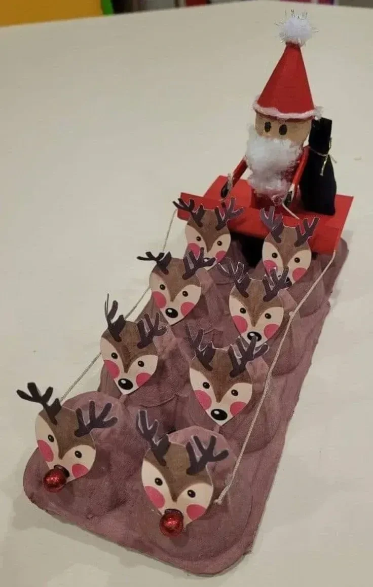 8- Build Santa’s Reindeer Sleigh