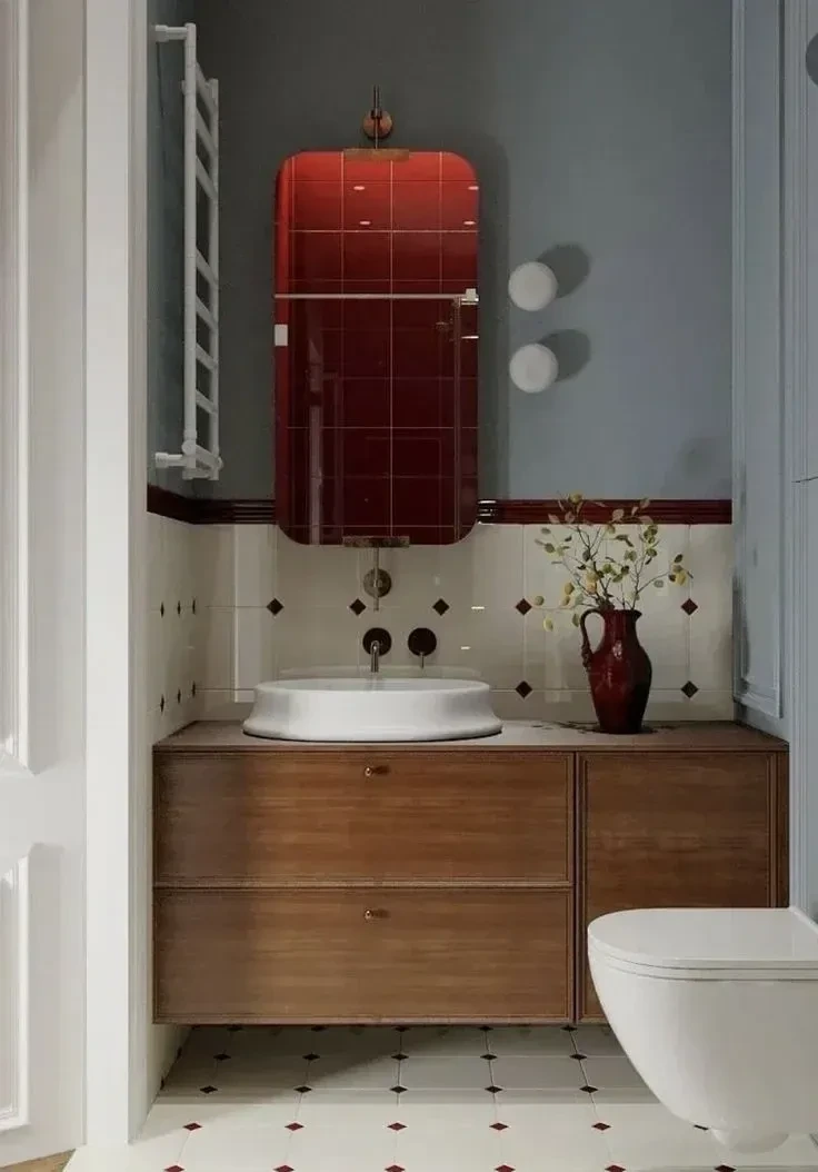 4- Choose One Glossy Red Accent