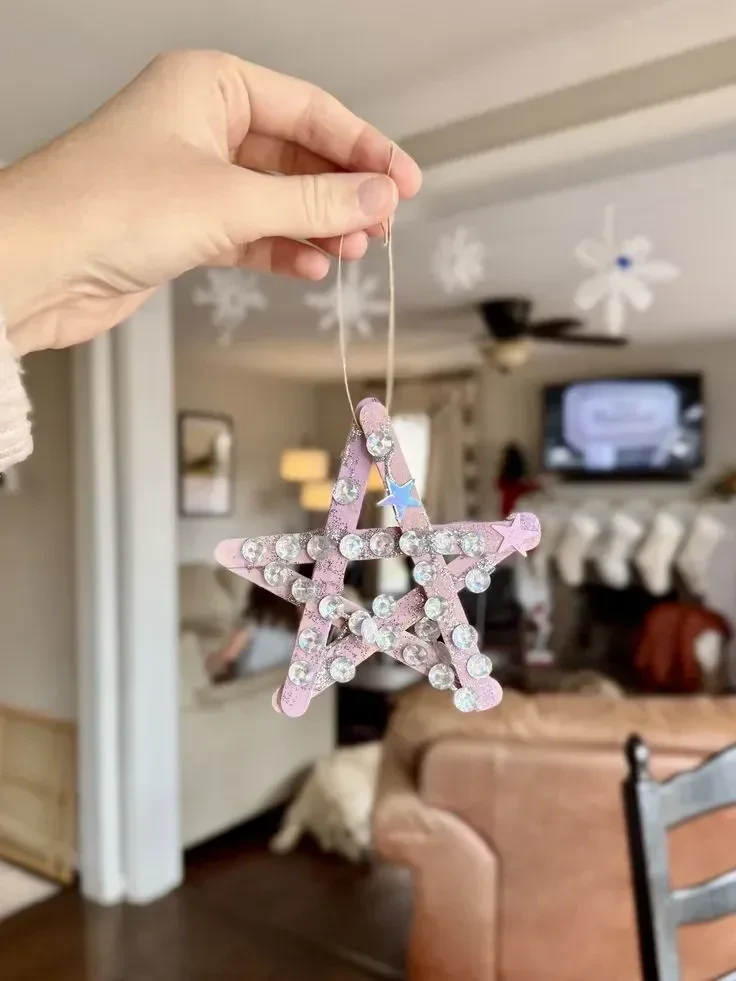 21- Decorate a Beaded Star Ornament