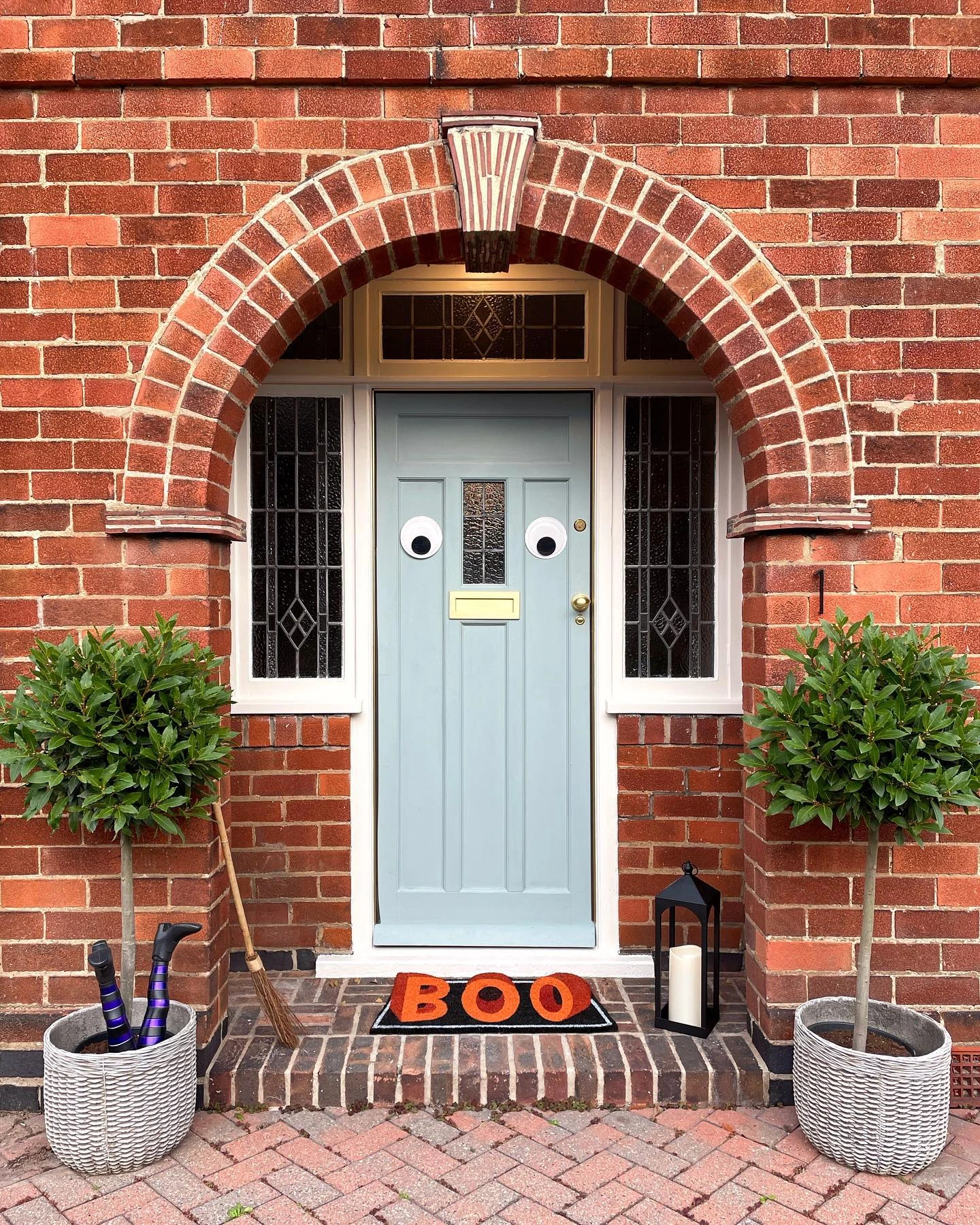 6- Give the Door Googly Eyes