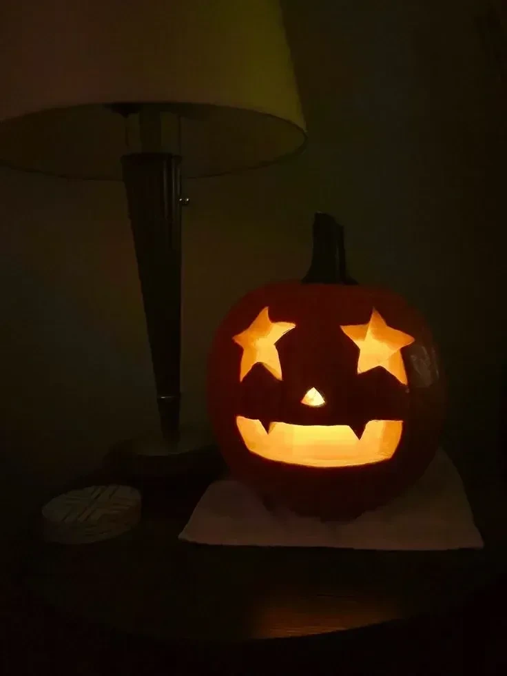 24- Give the Pumpkin Star Eyes