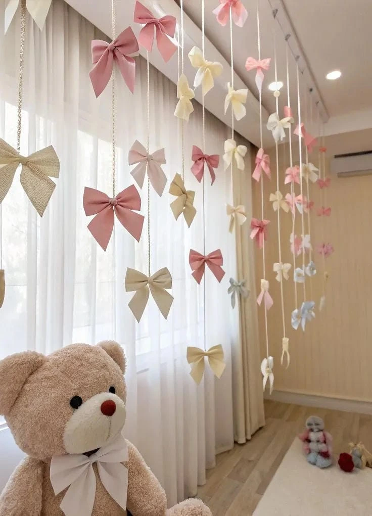 19- Hang Bows Above a Blank Wall