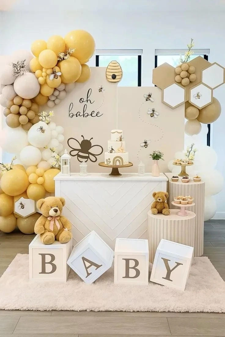 1- Hang Tiny Baby Clothes Across a Curtain