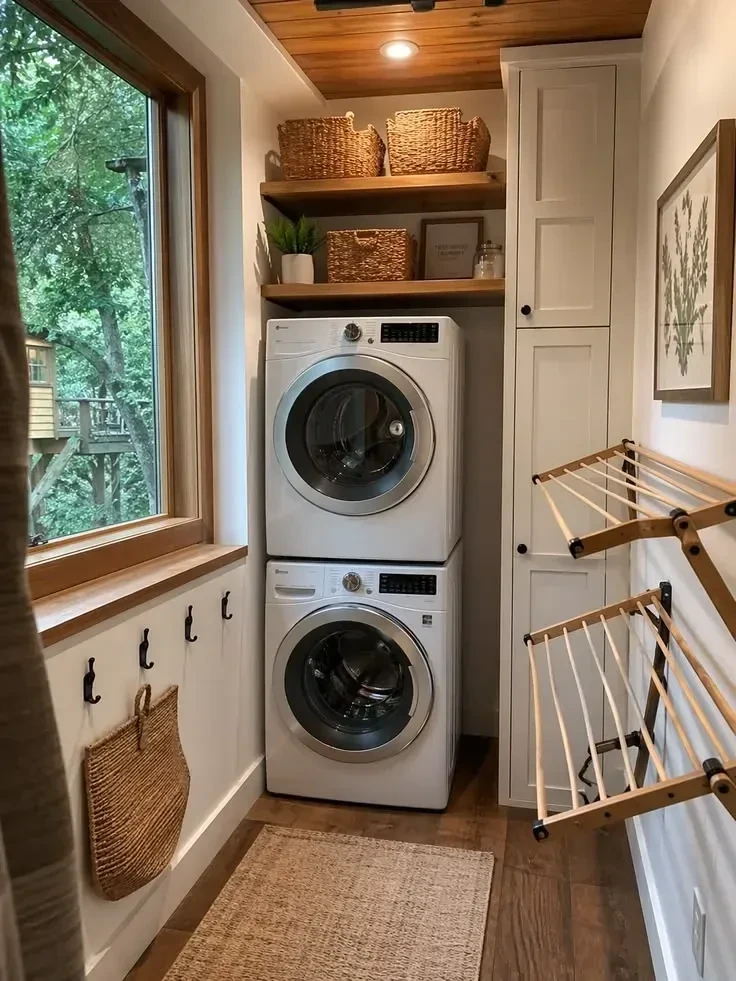 8- Install Wall Rails for Air-Drying