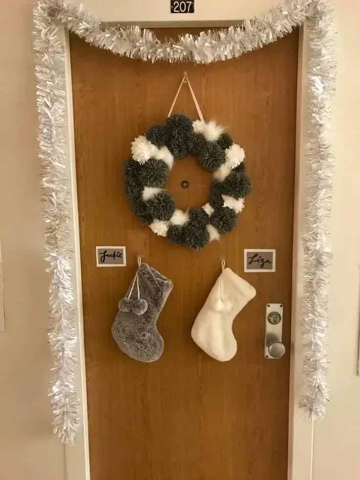13- Make Room for Personalized Stockings