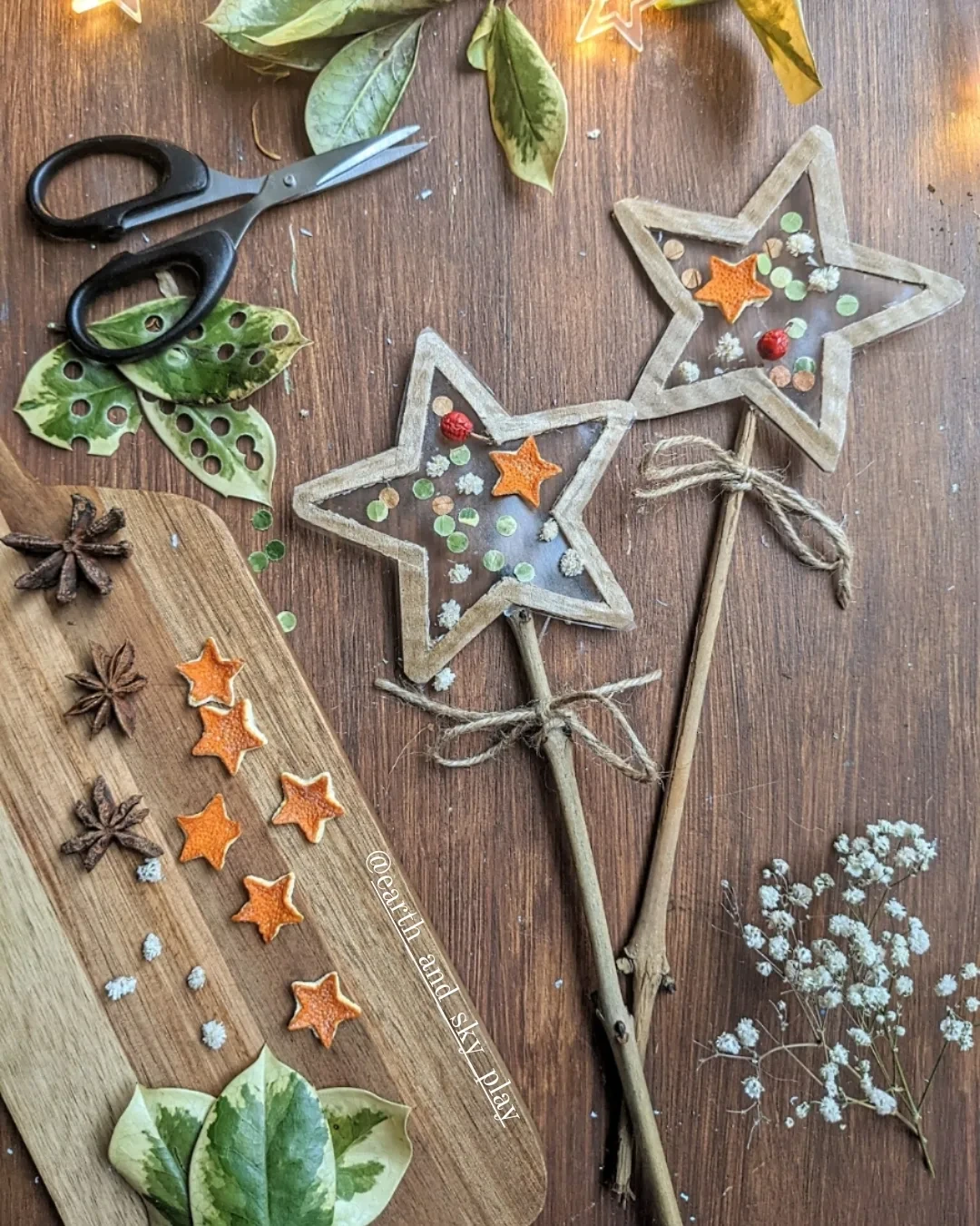 9- Make Wishing Nature Wands