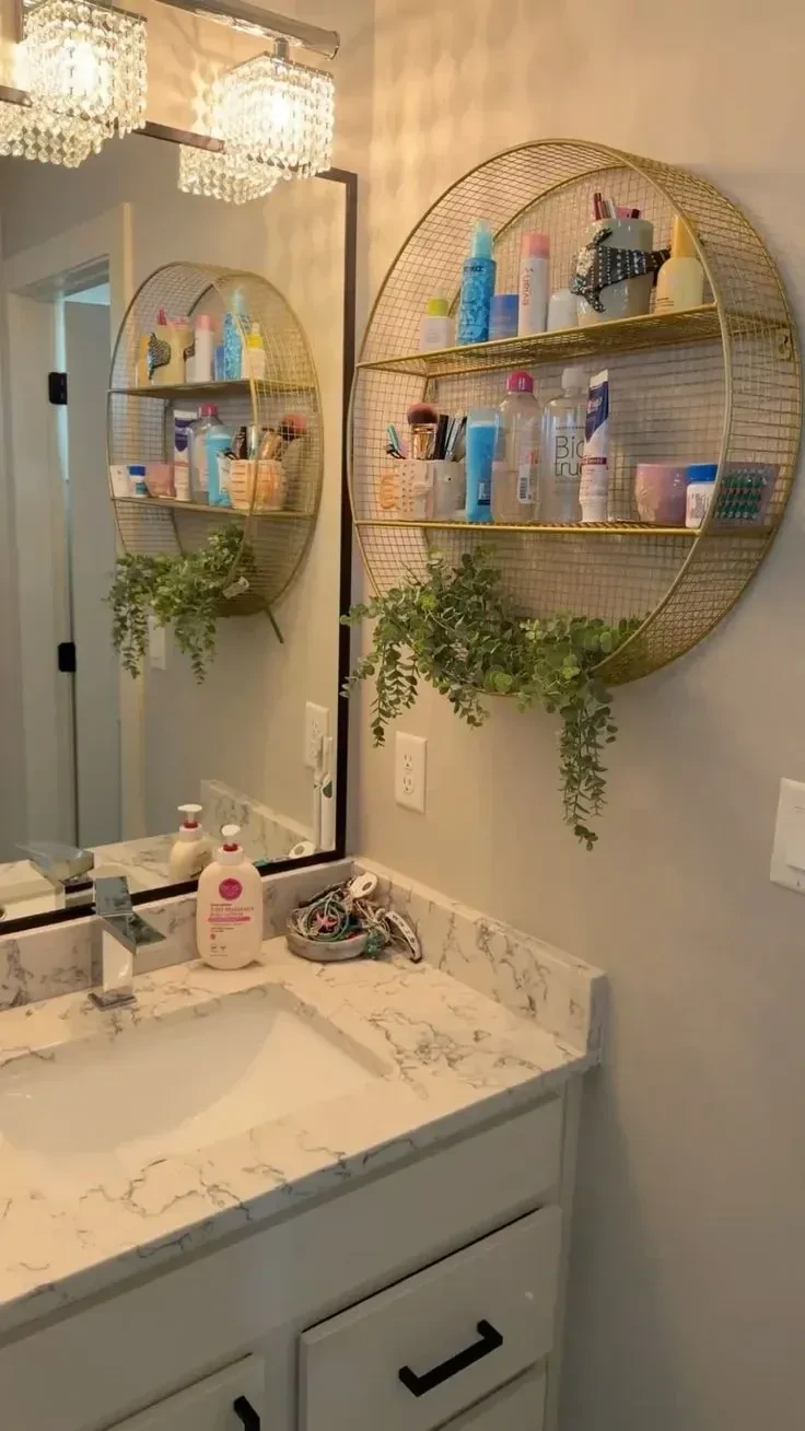12- Move Sink-Side Storage onto Wall Shelves