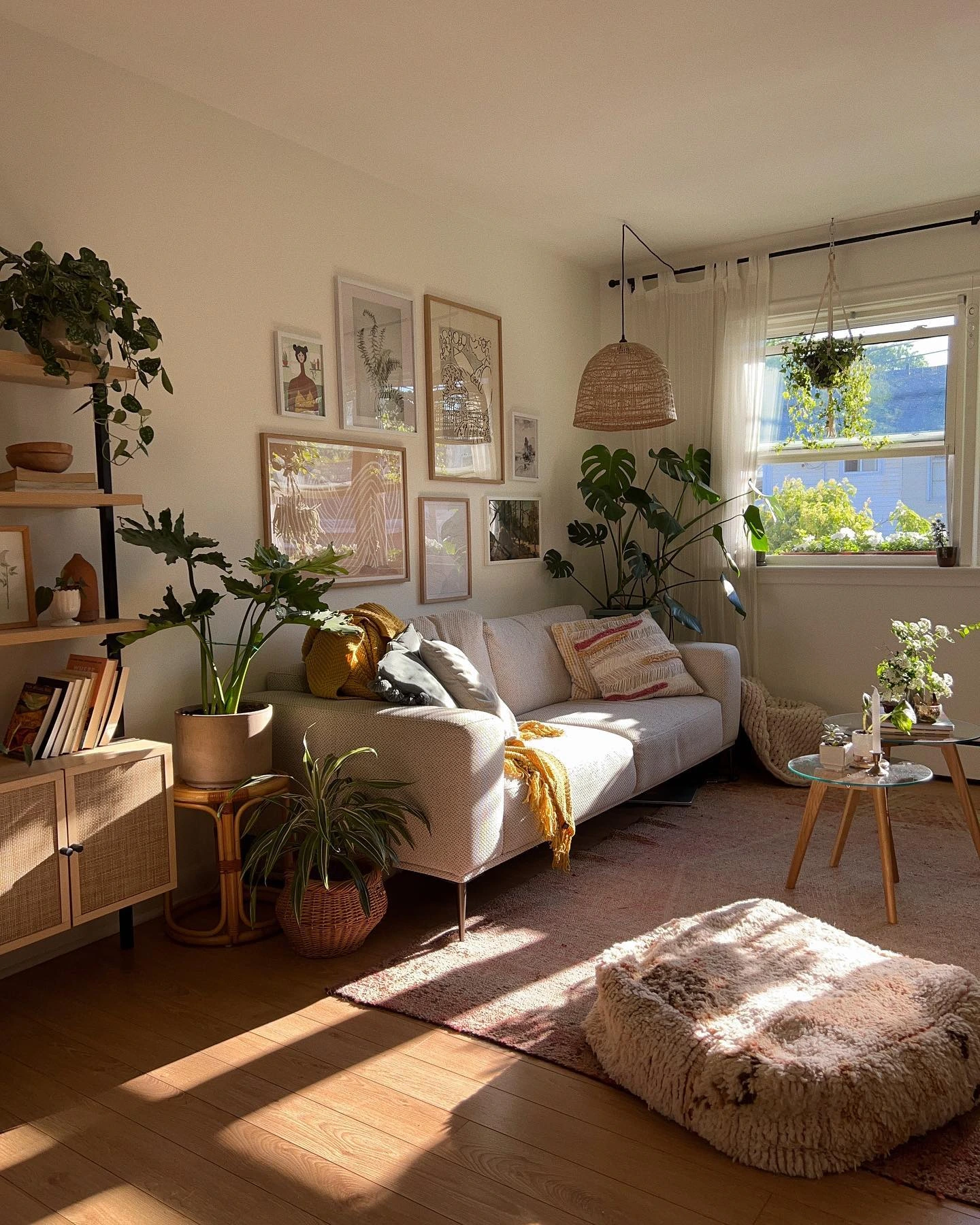 3- Pair Plants with a Thrifted Gallery Wall