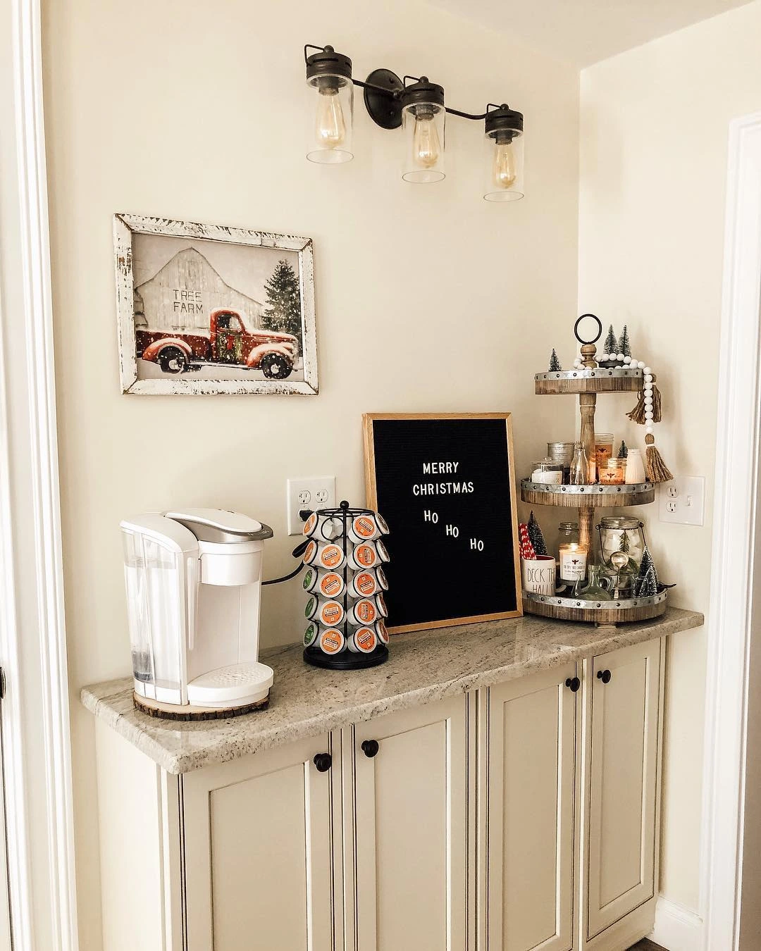 4- Personalize the Counter With a Letter Board