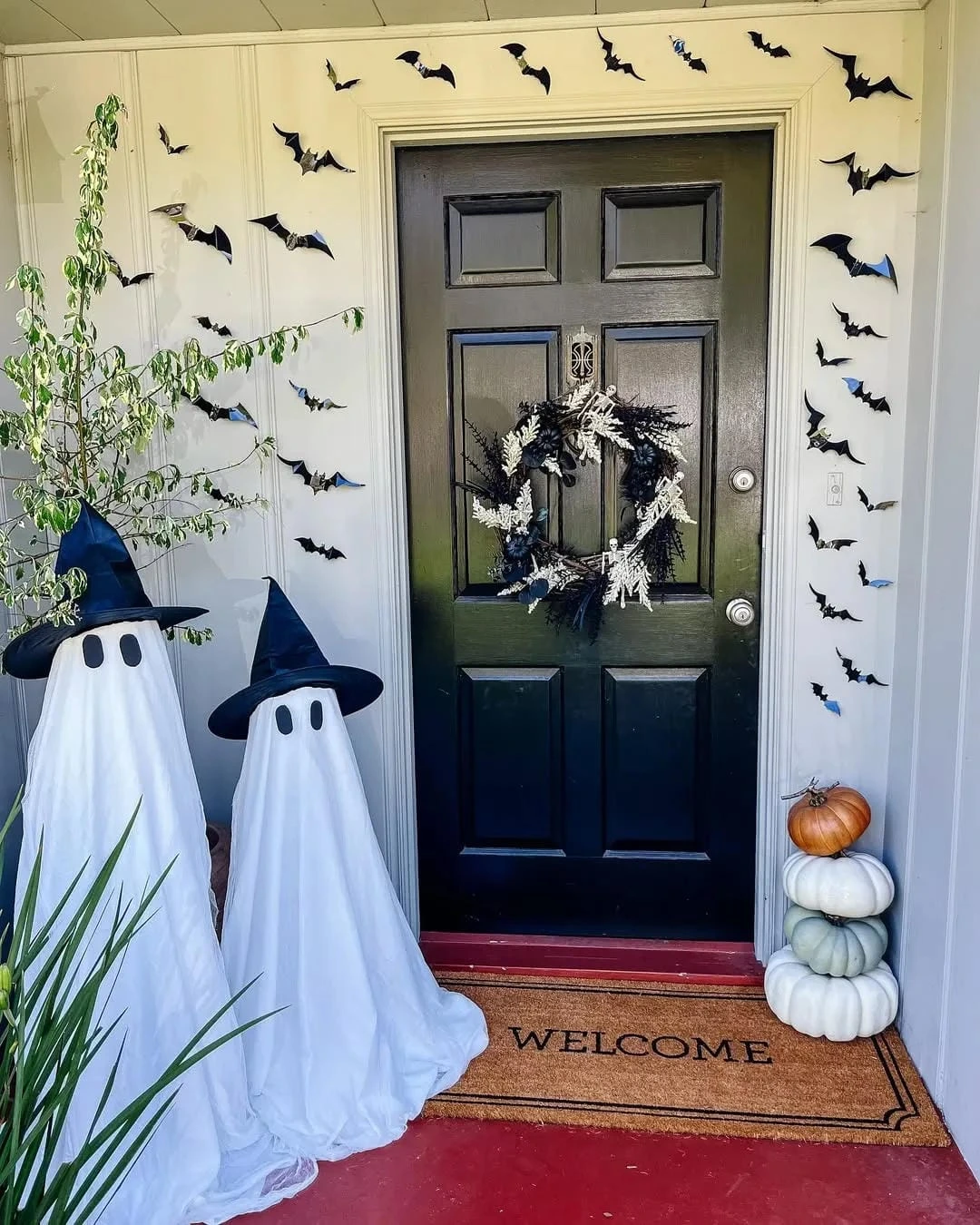 21- Place Sheet Ghosts Beside the Door