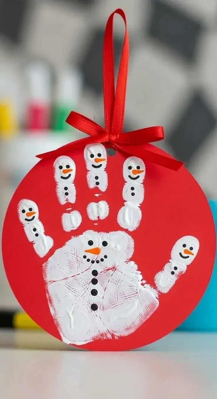5- Print Handprint Trees on Fabric