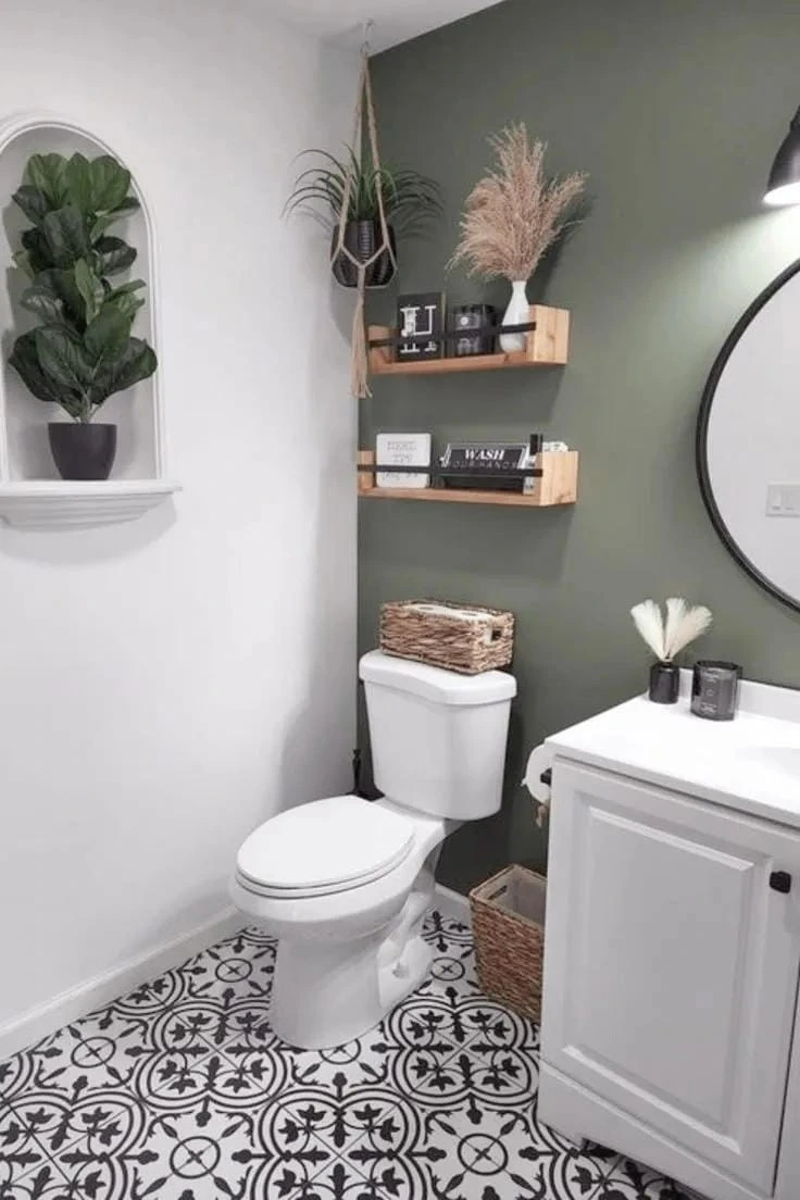 19- Set a Basket on the Toilet