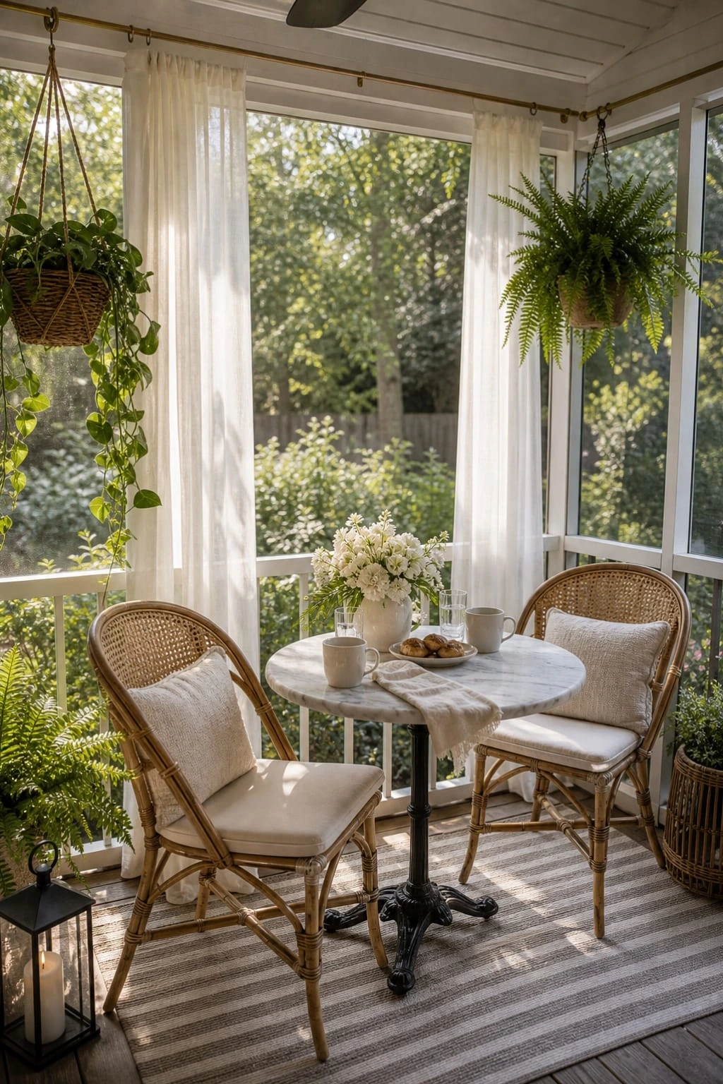 9- Set Aside Space for a Small Breakfast Table