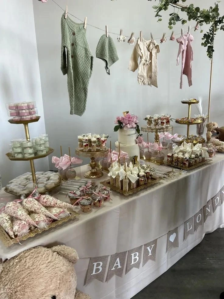 3- Set Up a Baby Onesie Painting Table