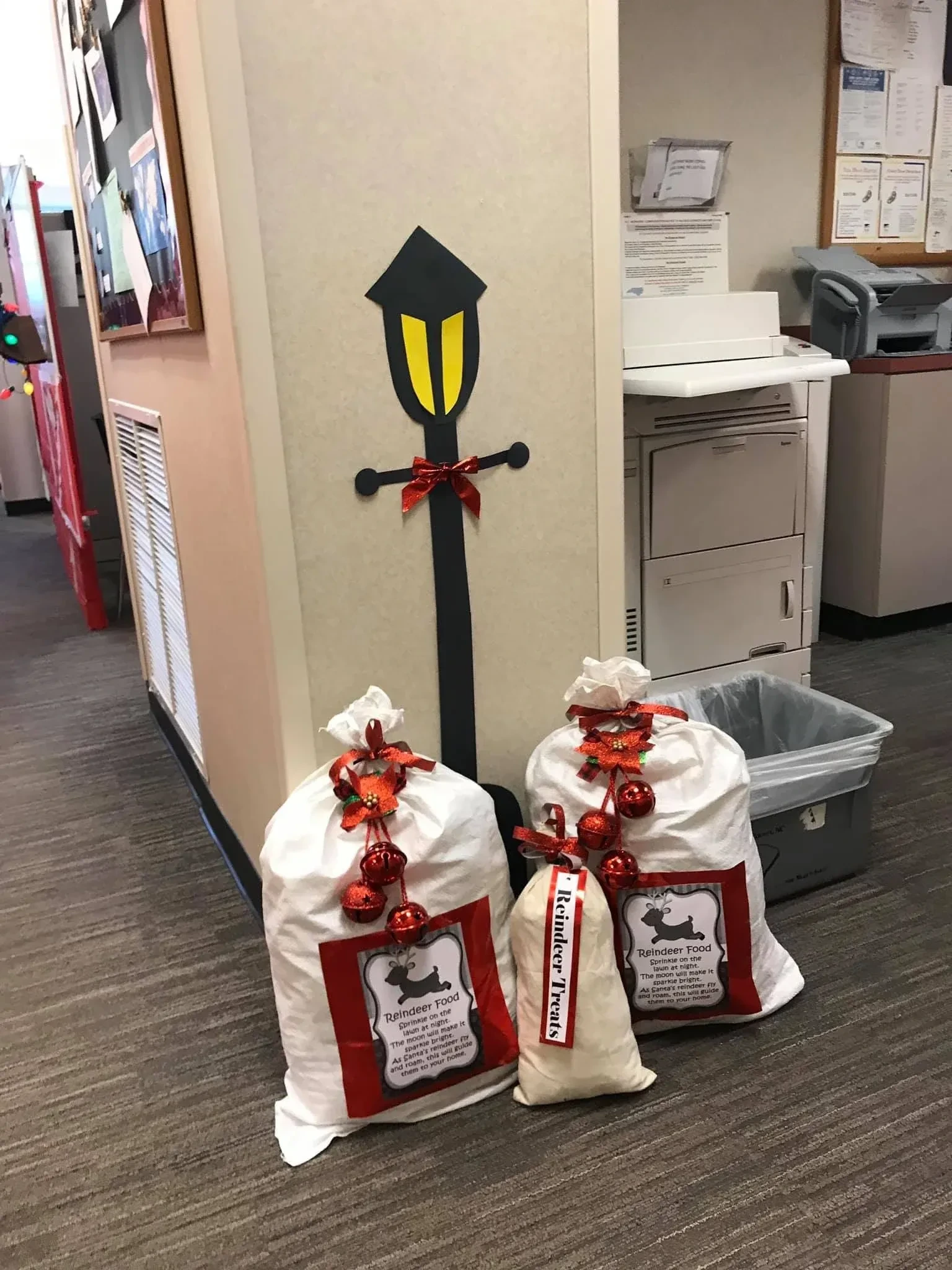 8- Set Up a Reindeer Food Corner