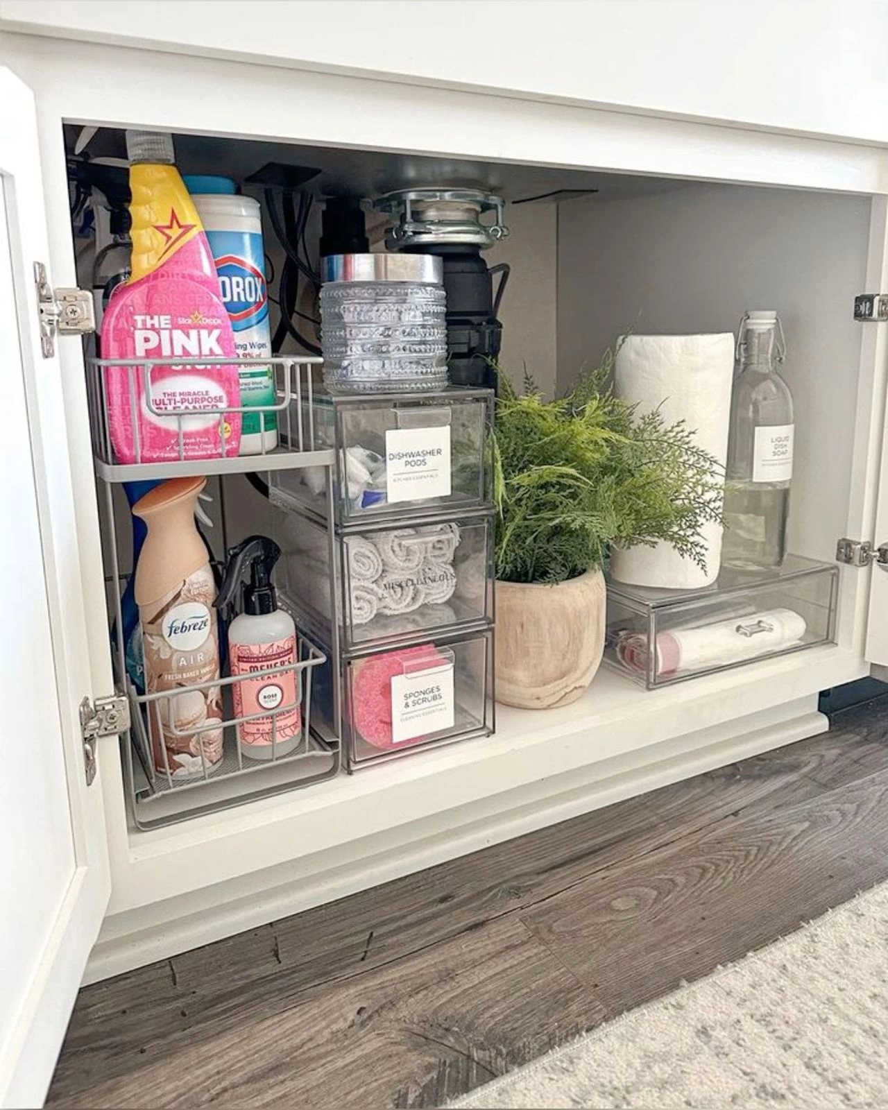 2- Sort Supplies on a Tiered Organizer