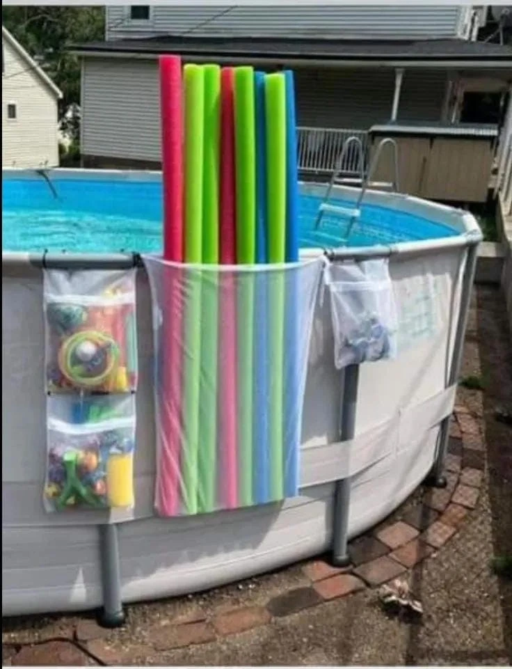 12- Store Noodles in a Poolside Holder