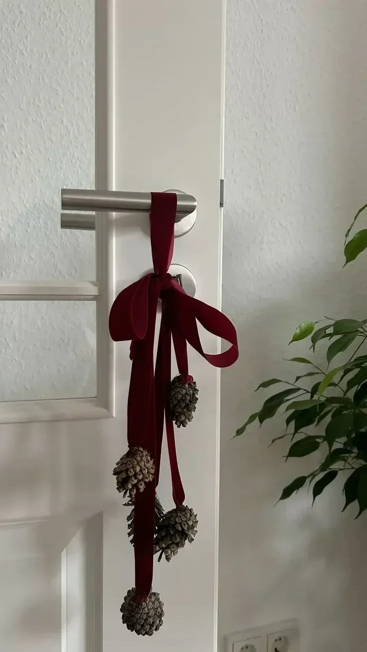 14- Tie Ribbon onto the Handle