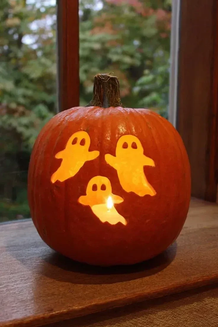 20- Use Cute Ghost Cutouts