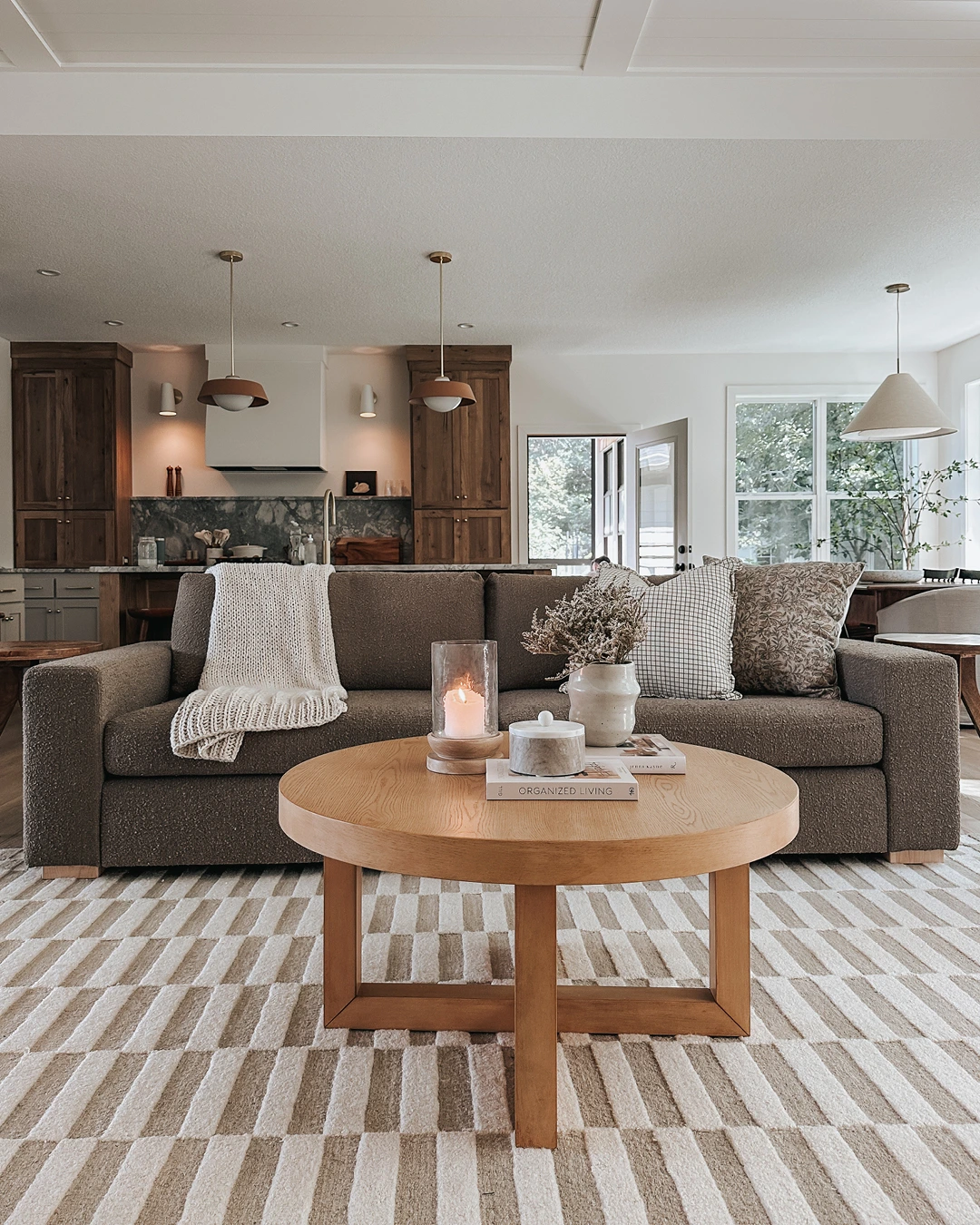 3- Wake Up the Sofa with Patterned Pillows